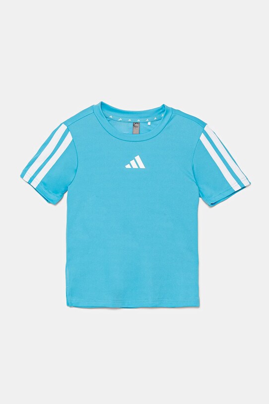 Παιδικό μπλουζάκι adidas JJ1036 μπλε SS25