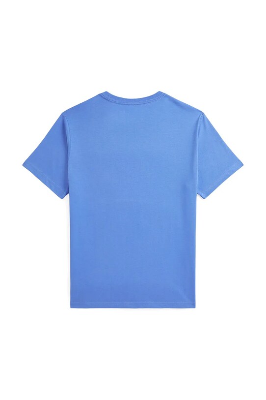 Παιδικό βαμβακερό μπλουζάκι Polo Ralph Lauren 323973136001 μπλε SS25