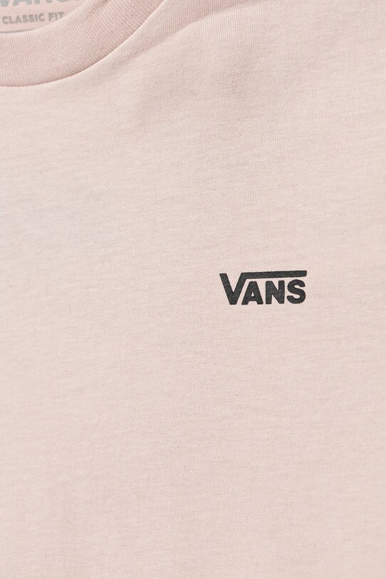 Αγορίστικα Βαμβακερό μπλουζάκι Vans LEFT CHEST TEE VN0A4MQ3O3N1 ροζ