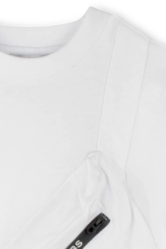 Αγορίστικα Παιδικό βαμβακερό μπλουζάκι Marc Jacobs W60449.86.108 λευκό
