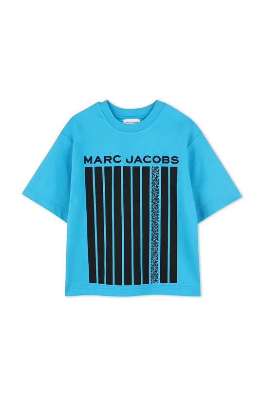 Παιδικό βαμβακερό μπλουζάκι Marc Jacobs W60451.86.108 μπλε SS25