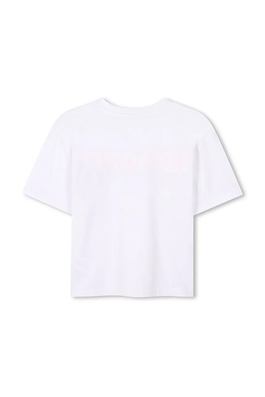 Παιδικό βαμβακερό μπλουζάκι Marc Jacobs W60455.86.108 λευκό SS25
