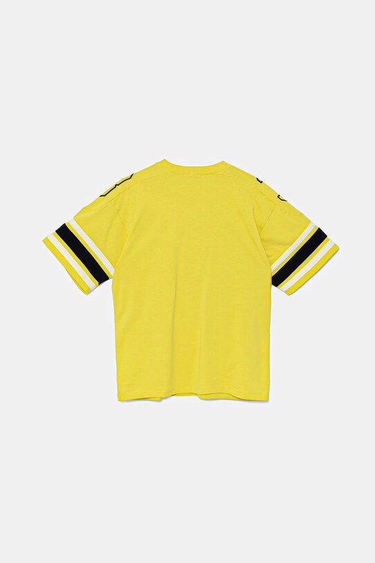 Βαμβακερό μπλουζάκι United Colors of Benetton 3MI5C10OA.G.Seasonal πράσινο SS25