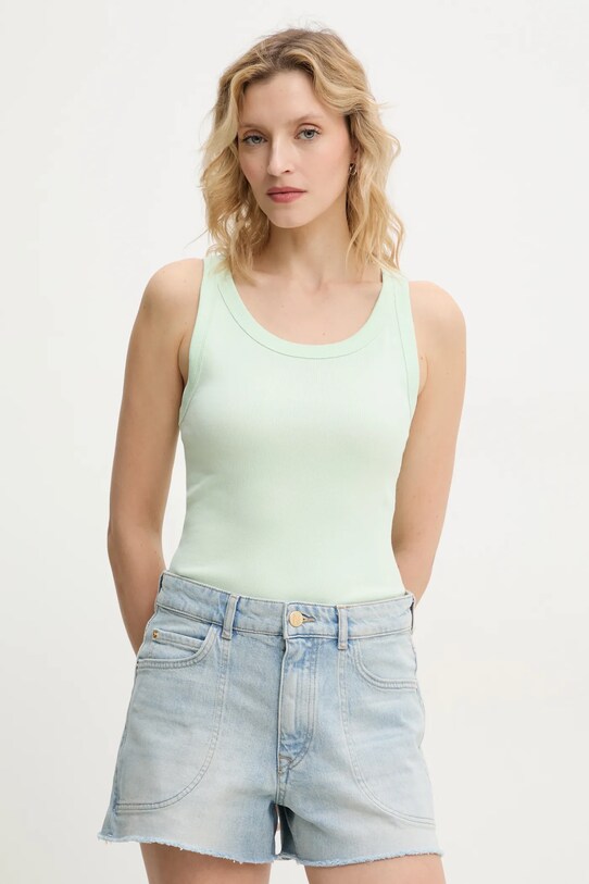 Top Marc O'Polo slim πράσινο 5000005982