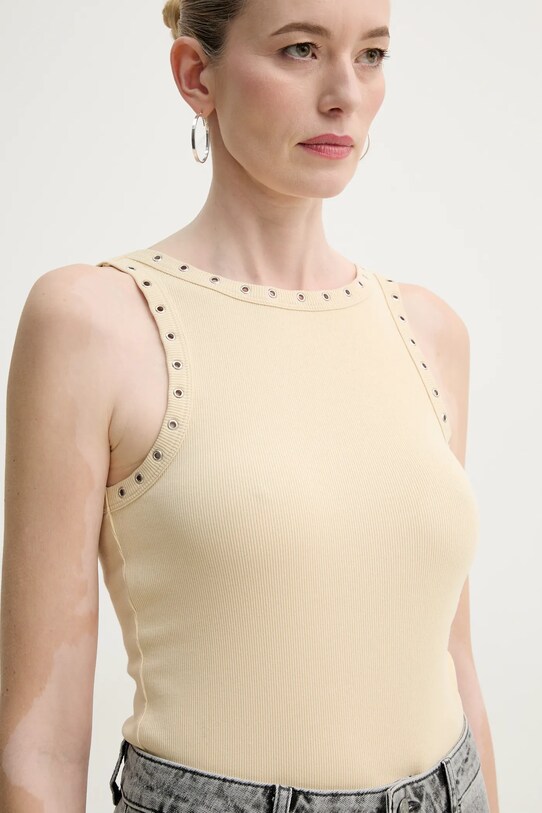 Top Gestuz slim μπεζ 10910068