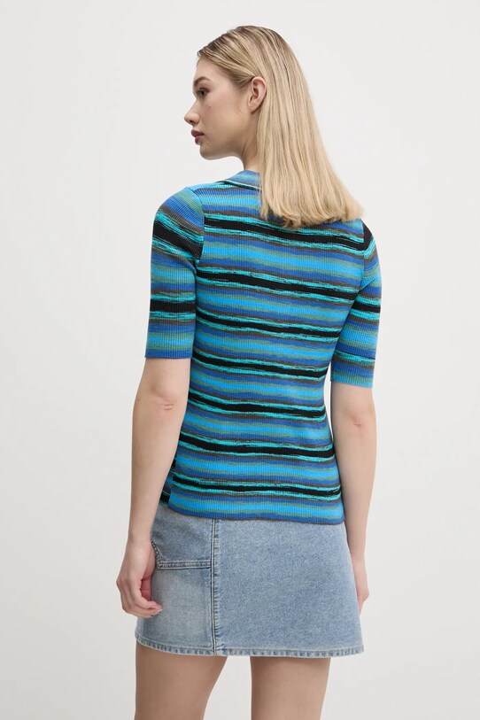 Ρούχα Πουλόβερ Desigual CIMARRÓN 25SWTK96 μπλε