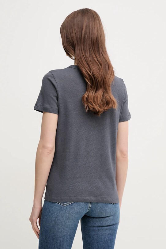Ρούχα Λευκό μπλουζάκι Calvin Klein K20K208248 γκρί