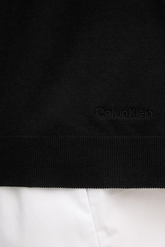 Μπλουζάκι Calvin Klein LV044B206G μαύρο