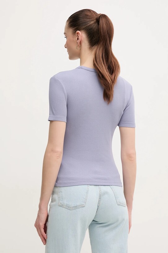 Ρούχα Μπλουζάκι Calvin Klein Jeans J20J225244 μωβ