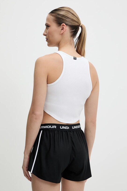Ρούχα Top Under Armour Rival 1389798 λευκό