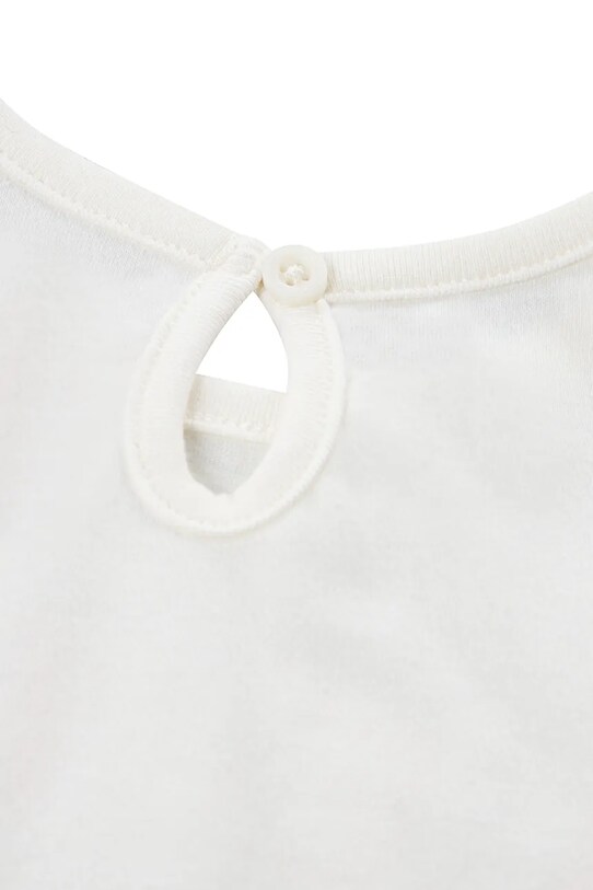 Κοριτσίστικα Μπλουζάκι μωρού Levi's LIV SS SMOCKED SLV TEE 1EM401 μπεζ