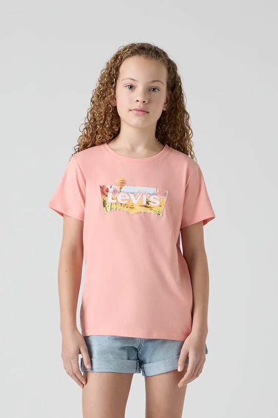 Παιδικό μπλουζάκι Levi's HOT AIR BALLOON BATWING TE 4EM638