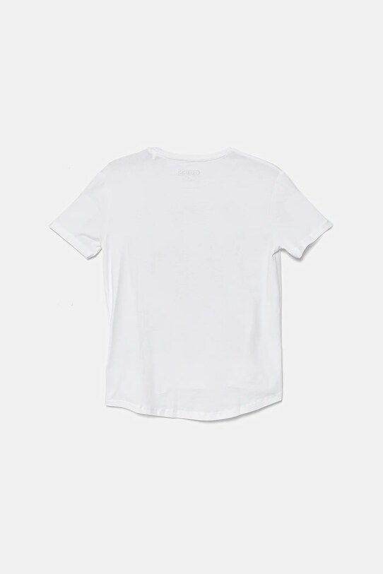 Παιδικό μπλουζάκι Guess J5GI26.K6YW4.PPYA λευκό SS25