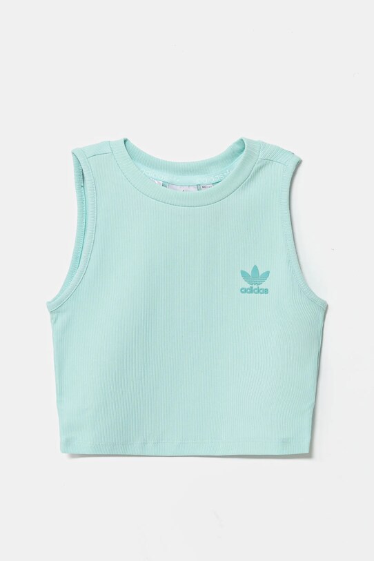 Παιδικό top adidas Originals JI5787 τιρκουάζ SS25