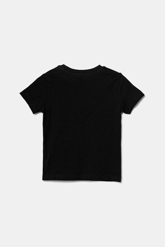 Παιδικό βαμβακερό μπλουζάκι Diesel TCUORE T-SHIRT J02233 μαύρο SS25