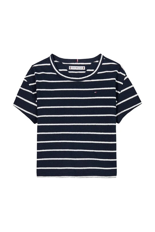 Μπλουζάκι Tommy Hilfiger KG0KG08555.98.122.PPYA μπλε SS25