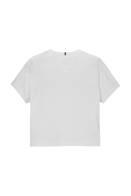 Κοριτσίστικα Μπλουζάκι Tommy Hilfiger KG0KG08551.128.176.PPYA λευκό