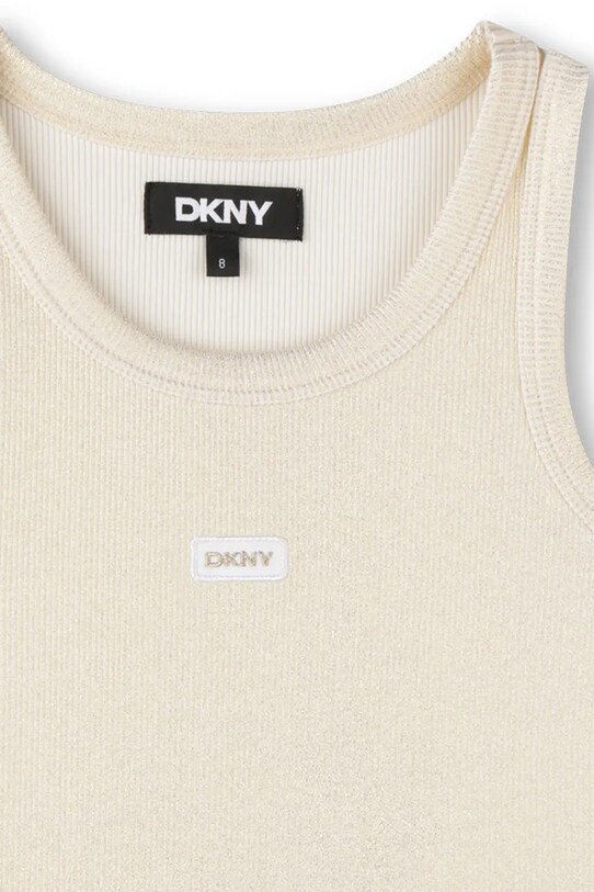 Κοριτσίστικα Παιδικό top Dkny D62286.114.150 χρυσαφί