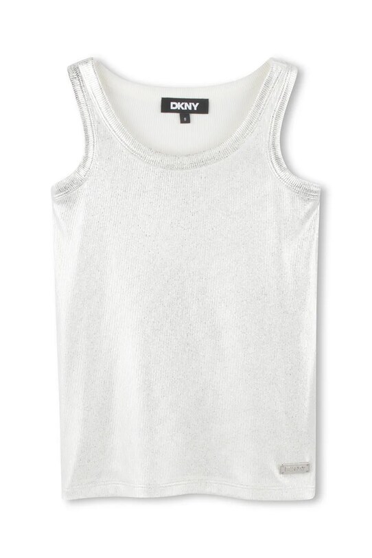 Παιδικό top Dkny με ελαστάν γκρί D62287.114.150