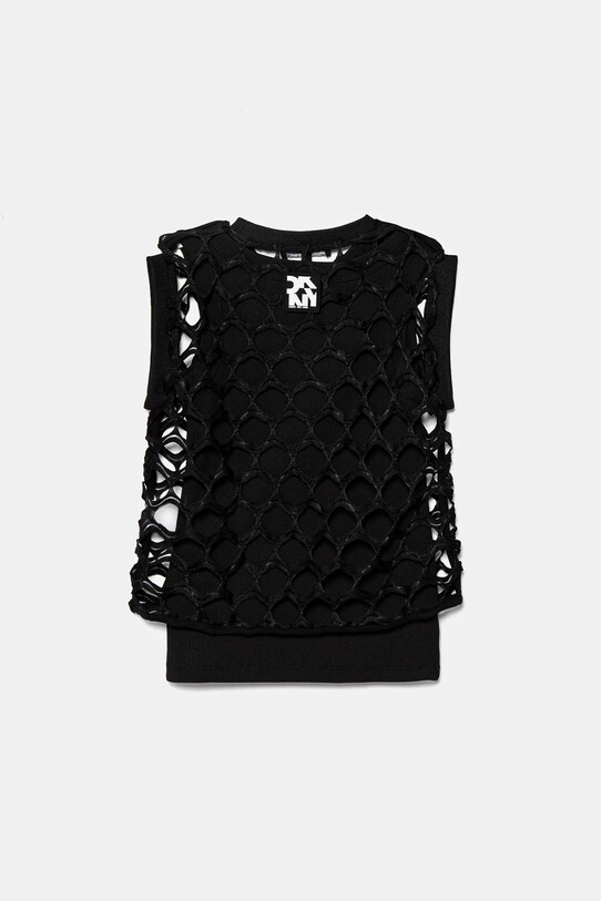 Παιδικό top Dkny D62317.114.150 μαύρο SS25