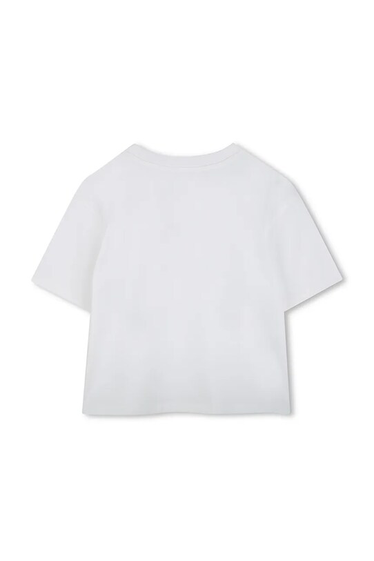 Παιδικό βαμβακερό μπλουζάκι Marc Jacobs W60463.156 λευκό SS25