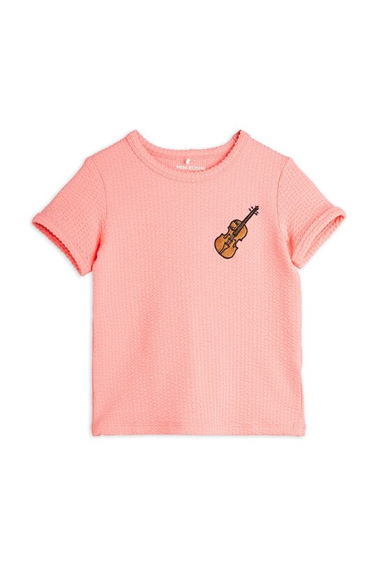 Παιδικό μπλουζάκι Mini Rodini Violin άλλο ροζ 2522011828
