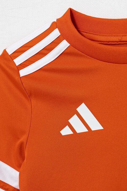 Παιδικό μπλουζάκι adidas Performance πορτοκαλί JC8666