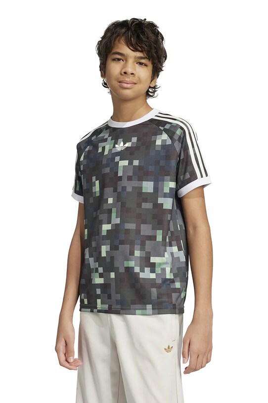 Αγορίστικα Παιδικό μπλουζάκι adidas Originals JZ9939 πράσινο