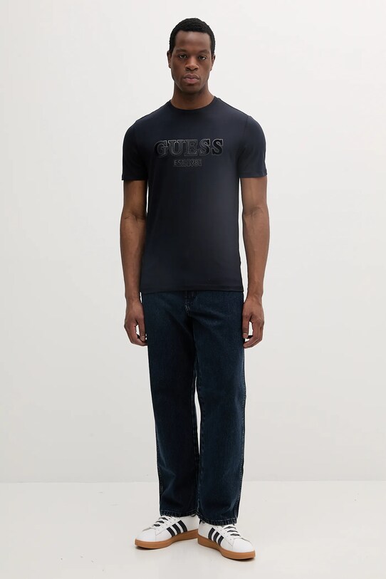 Μπλουζάκι Guess M5RI12.J1314 σκούρο μπλε SS25