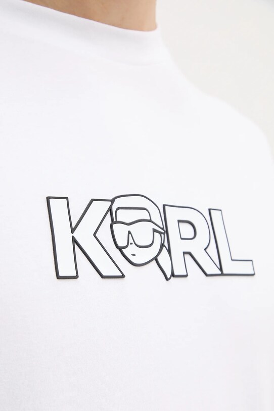 Μπλουζάκι Karl Lagerfeld 552235.755156 λευκό