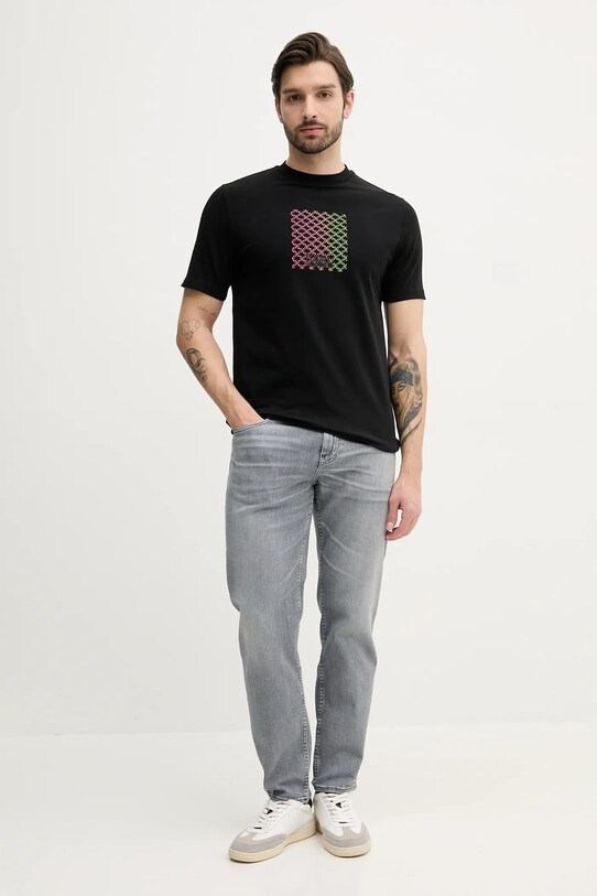 Μπλουζάκι Karl Lagerfeld 552235.755404 μαύρο SS25