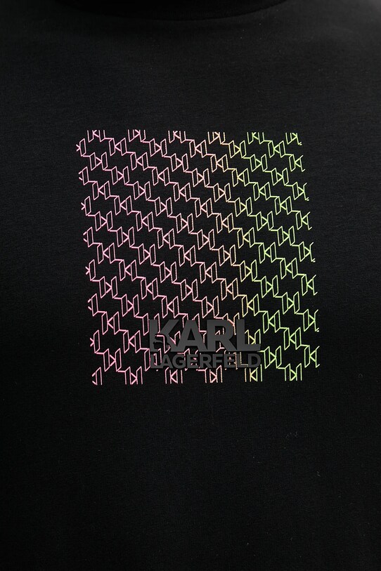 Μπλουζάκι Karl Lagerfeld 552235.755404 μαύρο
