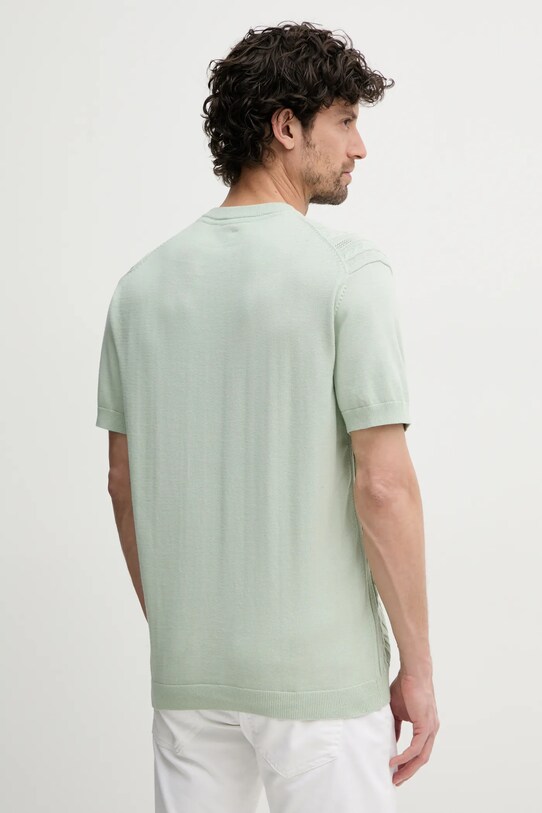 Ρούχα Βαμβακερό πουλόβερ Lindbergh 30.804115.PASTEL.GREEN πράσινο