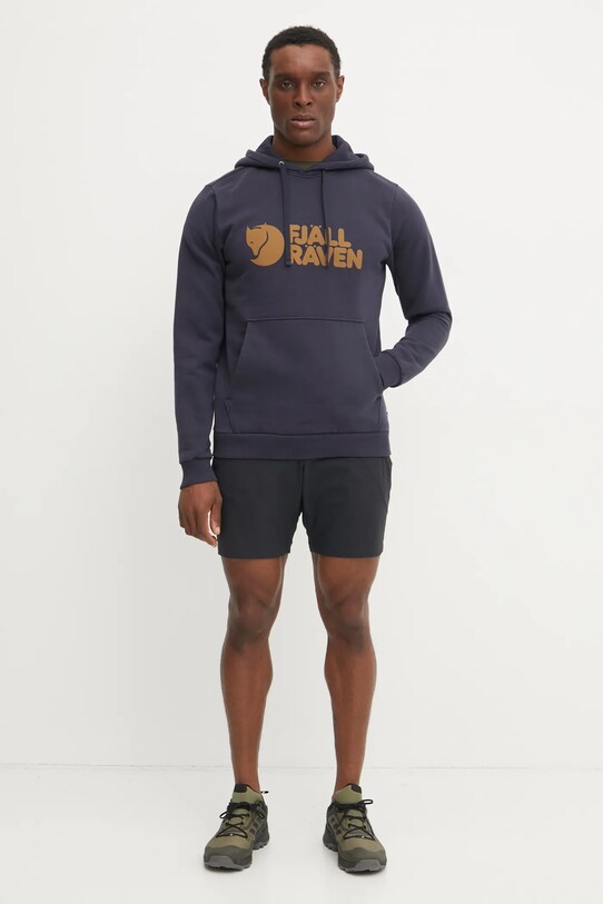 Αθλητικό μπλουζάκι Fjallraven Abisko Wool F87193 πράσινο SS25
