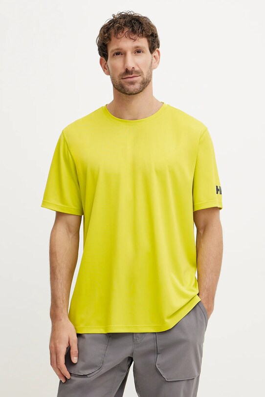 Αθλητικό μπλουζάκι Helly Hansen Tech κανονικό κίτρινο 49584
