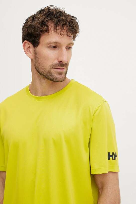 Αθλητικό μπλουζάκι Helly Hansen Tech κίτρινο 49584