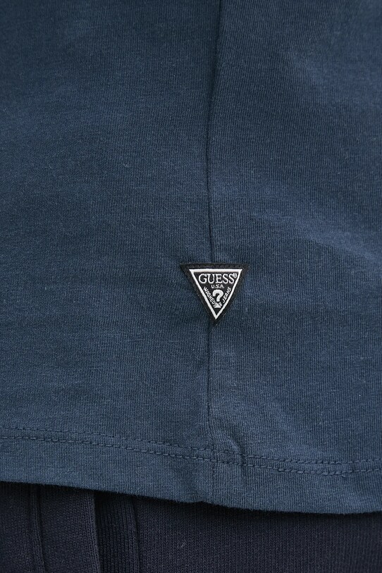 Βαμβακερό μπλουζάκι Guess M5GI27.KBW41 σκούρο μπλε