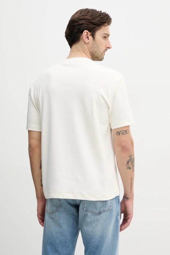 Μπλουζάκι Calvin Klein Jeans J30J327234 μπεζ SS25