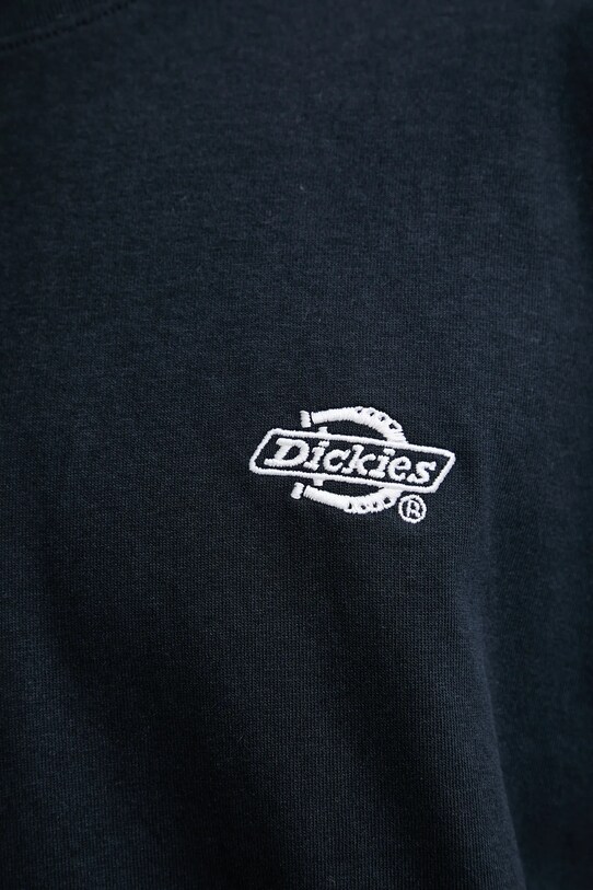 Βαμβακερό μπλουζάκι Dickies DK0A4YAIDNX1 σκούρο μπλε