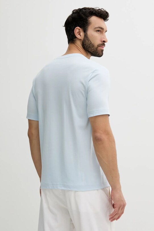Ρούχα Βαμβακερό μπλουζάκι Marc O'Polo 524201251054 μπλε