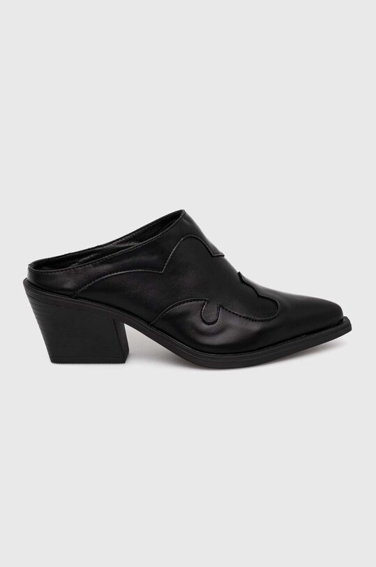 Mules Answear Lab 5-8 cm μαύρο 68239.FKK