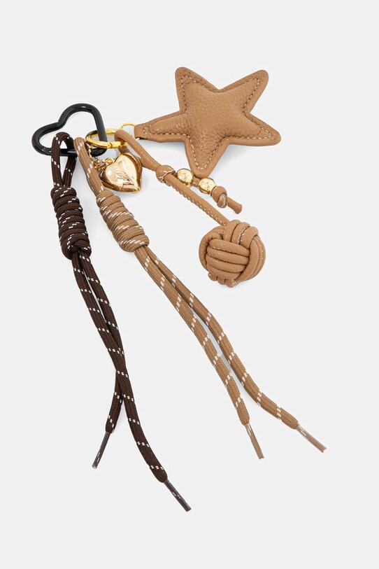 Μπρελόκ Answear Lab καφέ starkeychain.FOS