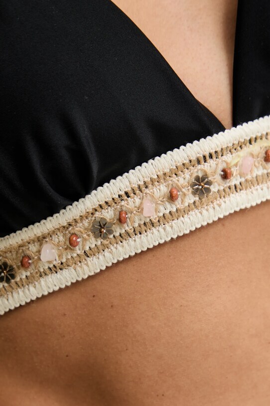 Bikini top Answear Lab μαύρο hm2fw1401.g.fh