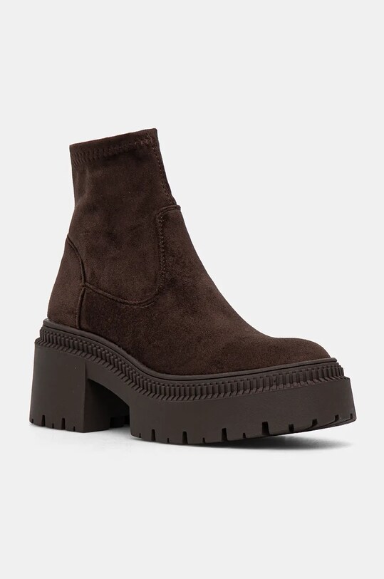 Μποτάκια Answear Lab 5-8 cm καφέ 9670a.1.ios