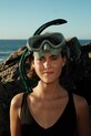 Κιτ καταδύσεων για παιδιά Petites Pommes BETTY SNORKELING SET πράσινο BETTY.SNORKELING.SET