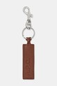 Μπρελόκ A.P.C. Porte-clefs καφέ PXAWV.H63108