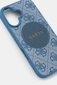 Θήκη κινητού Guess iPhone 16 GUHMP16SP4PGRSGB μπλε AA00