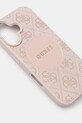 Θήκη κινητού Guess iPhone 16 GUHMP16SP4PGRSGP ροζ AA00