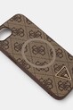 Θήκη κινητού Guess iPhone 16e GUHMPSE4P4TDPW καφέ AA00