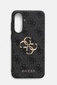 Θήκη κινητού Guess Samsung Galaxy A36 για τηλέφωνο μαύρο GUHCSA364GMGGR